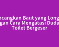 Kencangkan Baut yang Longgar dengan Cara Mengatasi Dudukan Toilet Bergeser